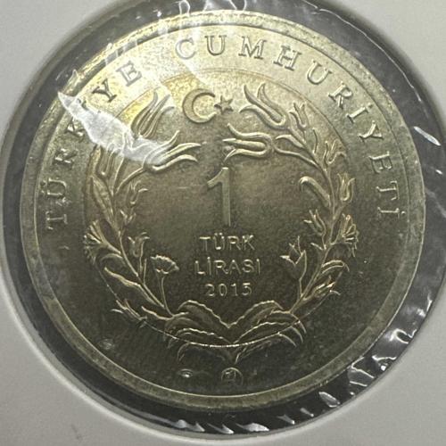 Ankara Keçisi, 1 Lira 2015. Çil. Karton Kapamasında.