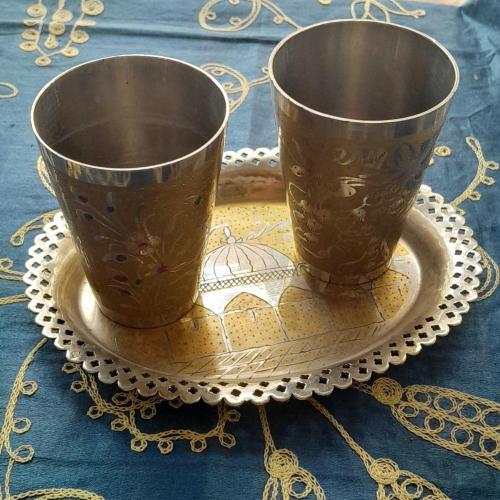 Antika Pirinç Takım