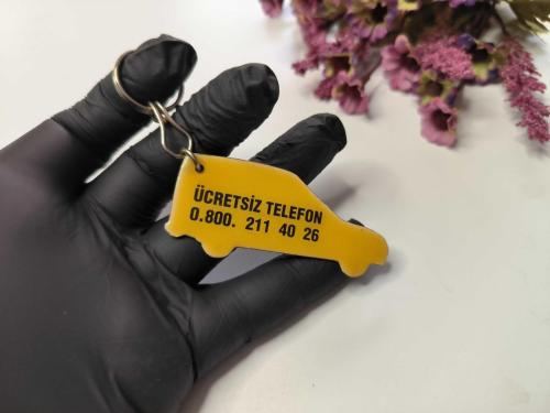 Eski Opel Yol Yardımı Metal Anahtarlık - Eskilerden Metal Opel Anahtarlık