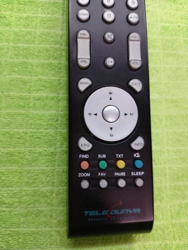 257 TÜRKSAT TELEDÜNYA UYDU KUMANDA ARKA KAPAK YOK 300 TL.257