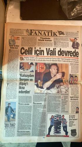 FANATİK SPOR GAZETESİ - TURKISH NEWSPAPER - DOĞUM GÜNÜ HEDİYESİ  - EKSİKSİZ TAM TAKIM GAZETE - 14 HAZİRAN 1997 CUMARTESİ - SAYI: 572 - CEM UZAN - GIANLUCA VIALLI - ADNAN SEZGİN - TOLUNAY - ŞOTA - ALPAY - OTTO BARİÇ - ALİ ŞEN - VLAOVIC - NAİM SÜLEYMANOĞLU - MUSTAFA DENİZLİ - SERGEN - RASİM KARA - GORDON MILNE - POPESCU - MEHMET SCHOLL - FARUK SÜREN - CELAL DOĞAN - OSMAN KOLSÜZ - SUAT - VEDAT - BU VATAN HEPİMİZİN - GERÇEK SPOR GAZETESİ - FANATİK - UZAN VIALLI'YE TAKTI - TOLUNAY, ŞOTA VE ALPAY DA SIRADA - FENER'İN GOLCÜSÜ VLAOVIC - BAYAN HENTBOLCULAR İSPANYA'YI FETHETTİ - AKDENİZ OYUNLARI GÖRKEMLİ AÇILIŞ - SERGEN TANIŞTI VE TATİLE ÇIKTI - MİLNE İMZALIYOR - GALATASARAY POPESCU'YA SEVDALI - ALPAY'DAN U DÖNÜŞÜ - BONSUZ TRANSFERLER - BONSUZLAR BİZİ ZORLUYOR - POPESCU UMUDU - GALATASARAY VEDAT'I ÇAĞIRDI - MEHMET'E KİRALIK FORMÜLÜ - HER MEVKİYE TRANSFER - SUAT: TESLİM OLMAK YOK - GALATASARAY - FENERBAHÇE - BEŞİKTAŞ - TRABZONSPOR - KOCAELİSPOR - ADANASPOR - ŞEKERSPOR - MAÇ: TÜRKİYE - HIRVATİSTAN