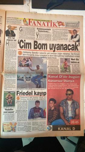 FANATİK SPOR GAZETESİ - TURKISH NEWSPAPER - DOĞUM GÜNÜ HEDİYESİ  - EKSİKSİZ TAM TAKIM GAZETE - 14 HAZİRAN 1997 CUMARTESİ - SAYI: 572 - CEM UZAN - GIANLUCA VIALLI - ADNAN SEZGİN - TOLUNAY - ŞOTA - ALPAY - OTTO BARİÇ - ALİ ŞEN - VLAOVIC - NAİM SÜLEYMANOĞLU - MUSTAFA DENİZLİ - SERGEN - RASİM KARA - GORDON MILNE - POPESCU - MEHMET SCHOLL - FARUK SÜREN - CELAL DOĞAN - OSMAN KOLSÜZ - SUAT - VEDAT - BU VATAN HEPİMİZİN - GERÇEK SPOR GAZETESİ - FANATİK - UZAN VIALLI'YE TAKTI - TOLUNAY, ŞOTA VE ALPAY DA SIRADA - FENER'İN GOLCÜSÜ VLAOVIC - BAYAN HENTBOLCULAR İSPANYA'YI FETHETTİ - AKDENİZ OYUNLARI GÖRKEMLİ AÇILIŞ - SERGEN TANIŞTI VE TATİLE ÇIKTI - MİLNE İMZALIYOR - GALATASARAY POPESCU'YA SEVDALI - ALPAY'DAN U DÖNÜŞÜ - BONSUZ TRANSFERLER - BONSUZLAR BİZİ ZORLUYOR - POPESCU UMUDU - GALATASARAY VEDAT'I ÇAĞIRDI - MEHMET'E KİRALIK FORMÜLÜ - HER MEVKİYE TRANSFER - SUAT: TESLİM OLMAK YOK - GALATASARAY - FENERBAHÇE - BEŞİKTAŞ - TRABZONSPOR - KOCAELİSPOR - ADANASPOR - ŞEKERSPOR - MAÇ: TÜRKİYE - HIRVATİSTAN