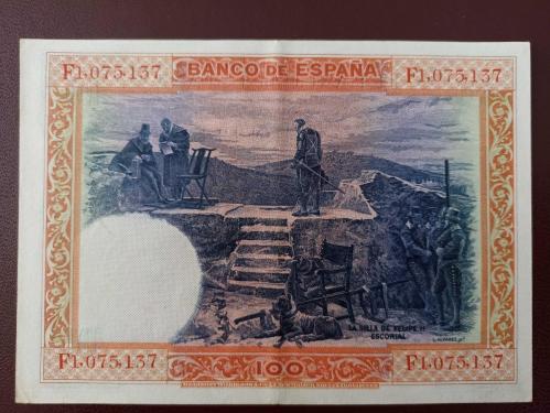 İspanya 100 Peseta 1925