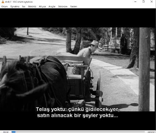 bülbülü öldürmek  dvd   (PC'de denenmiştir/izlenmiştir)  gregory peck mary badham philip alford john menga ruth white rosemary murphy (to kill a mockingbird)  harper lee