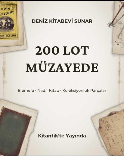 Efemera - Dergi - Fotoğraf - Kitap Müzayedesi
