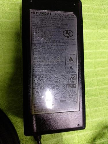 260 12.0V 3.5AMP ÇEŞİTLİ CİHAZLAR İÇİN AC DC HYUNDAI ADAPTÖR 850 TL.260