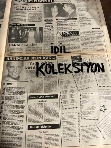 AYNA AKTÜELİTE VE MAGAZİN GAZETESİ - DOĞUM GÜNÜ HEDİYESİ (TURKİSH - NEWSPAPER) - 9 KASIM 1988 - SAYI : 40 - TAM TAKIM 8 SAYFADIR -Hülya Avşar-İbrahim Tatlıses-Seda Sayan-Yüksel Uzel-Zeki Müren-Perihan Altındağ-Selahattin Erköse-İsmail Şencalar-Fahrettin Aslan-Coşkun Sabah-Orhan Gencebay-Neşe Aksoy-Serpil Benay-Vitali Hakko-Ketty Hakko-Vasfi Rıza Zobu-Cem Hakko-Betina Hakko-Tülin Özkan-Kadir Hattat-Erdoğan Demirören-Tülin Demirören-Metin Boysan-Bülent Ersoy-Adnan Hattat-Osman Hattat-Seza Hattat-Emin Hattat-Tamer Özkan-İsmet Özkan-Sevil Özkan-Atilla Uras-Michael Gilfons-Ümran Uras-Neil Brisson-Meg Brisson-Ayşenur Ayman Dargo-Orhan Nilgün Ertahan-Aysan Arcakalı-Belkıs Duru-Deniz Balkoç-Nilgün Esinli-Sibel Turnagöl-Oya Aydoğan-Nükhet Duru-Aytaç Arman-Ahu Tuğba-Tarık Akan-Suna Yıldızoğlu-Zeki Alasya-Yeliz