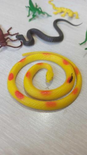 vintage merdivenaltı haşerat seti plastik 6 parça