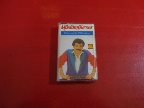 MÜSLÜM GÜRSES ESRARLI GÖZLER DÖNEM KASET (Açıklamayı Okuyunuz )NADİRRR