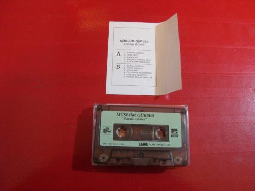 MÜSLÜM GÜRSES ESRARLI GÖZLER DÖNEM KASET (Açıklamayı Okuyunuz )NADİRRR