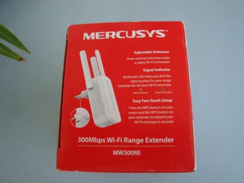 MERCUSYS MW300RE - 300Mbps Wi-Fi Range Extender ( KABLOSUZ MENZİL GENİŞLETİCİ ) - KUTUSUNDA İHTİYAÇ FAZLASI ÜRÜN / UYGUN FİYAT