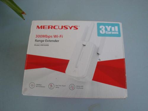 MERCUSYS MW300RE - 300Mbps Wi-Fi Range Extender ( KABLOSUZ MENZİL GENİŞLETİCİ ) - KUTUSUNDA İHTİYAÇ FAZLASI ÜRÜN / UYGUN FİYAT