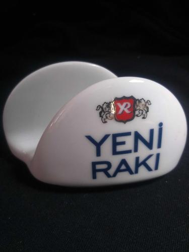 Yeni rakı porselen peçetelik