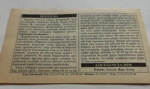 28 Mayıs 2006-Orijinal Takvim Yaprağı-Doğum Günü-Söz,Nişan,Nikâh,Düğün ve Önemli Günler Hediyesi-ERAŞ Hizmet Takvimi-Ayet,Hadis (Hızır:23)-(En'am,118)-Boğulma-Çocuğunuza İsim:Erkek:Sercan,Kız:Serap