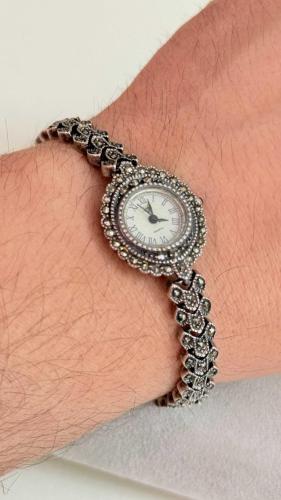 925 AYAR GÜMÜŞ MARKAZİT SAAT