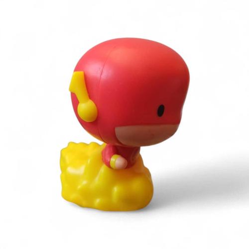 vintage Dc Comics The Flash orijinal figür ''tekerlekli''9 cm