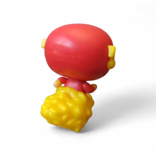 vintage Dc Comics The Flash orijinal figür ''tekerlekli''9 cm