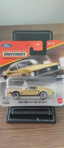 Matchbox 1968 Ford Mustang Fastback  SIFIR HİÇ KULLANILMAMIŞ  ORJİNAL KUTUSUNDA  KOLEKSİYON ÜRÜNÜ 1/64 ÖLÇEK