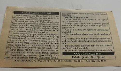 30 Haziran 2006-Orijinal Takvim Yaprağı-Doğum Günü-Söz,Nişan,Nikâh,Düğün ve Önemli Günler Hediyesi-ERAŞ Hizmet Takvimi-Ayet,Hadis (Hızır:56)-Çocuk Esirgeme Kurumu'nun Kuruluşu(1921)-Çarşı Pazar Ağalığı-Böcek Sokmaları-Çocuğunuza İsim:Erkek:Şevket,Kız:Şevval