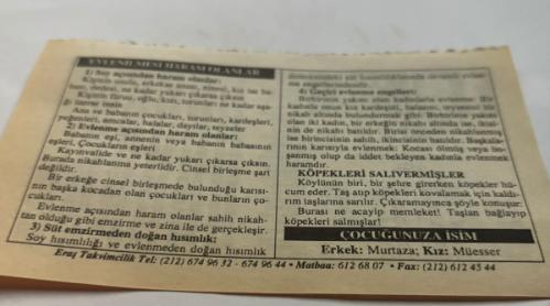 10 Eylül 2006-Orijinal Takvim Yaprağı-Doğum Günü-Söz,Nişan,Nikâh,Düğün ve Önemli Günler Hediyesi-ERAŞ Hizmet Takvimi-Ayet,Hadis (Hızır:128)-Sivastopol'un Fethi(1855)-Evlenilmesi Haram Olanlar-Köpekleri Salıvermişler-Çocuğunuza İsim:Erkek:Murtaza,Kız:Müesser