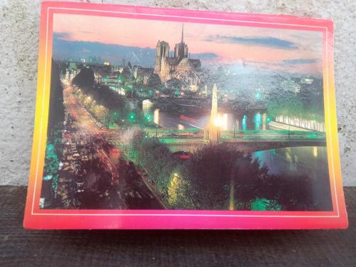 SOUVENIR DE PARIS (PARİS FRANSA ) -  18 ADETLİK AKORDİYON KARTPOSTAL TAKIMI