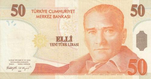 8. EMİSYO E 20 SERİSİ 50 YTL  / ÇOK ÇOK TEMİZ KONDİSYON