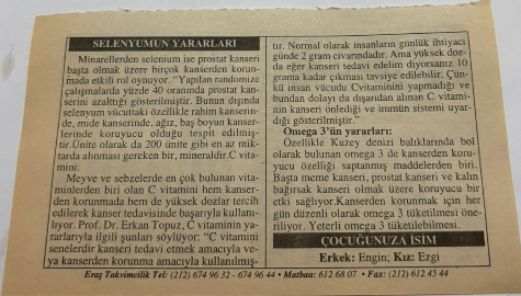 13 Aralık 2006-Orijinal Takvim Yaprağı-Doğum Günü-Söz,Nişan,Nikâh,Düğün ve Önemli Günler Hediyesi-ERAŞ Hizmet Takvimi-Ayet,Hadis (Kasım:36)-(Riyazü's-Salihin,3/1556)-Selenyumun Yararları-Çocuğunuza İsim:Erkek:Engin,Kız:Ezgi