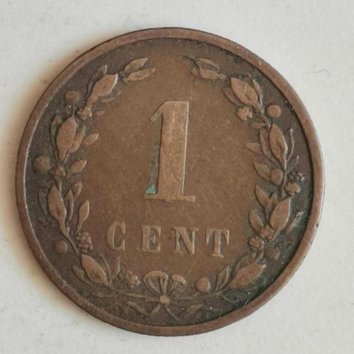 HOLLANDA  1901   1 CENT  KONINGRIJK DER NEDERLANDEN