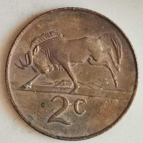 GÜNEY AFRİKA   1987   2  CENT