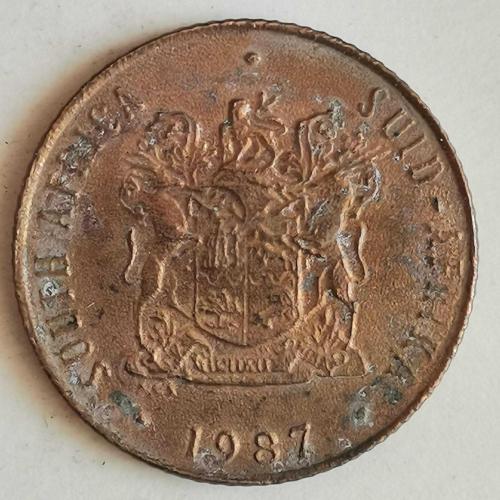 GÜNEY AFRİKA   1987   2  CENT