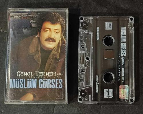 MÜSLÜM GÜRSES * GÖNÜL TEKNEM (2006) / SEN OLMAYINCA * KASET