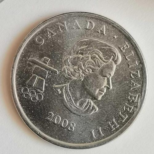 KANADA  2008   25  CENT  HATIRA   XXI Kış Olimpiyat Oyunları, Vancouver 2010 - Artistik Patinaj