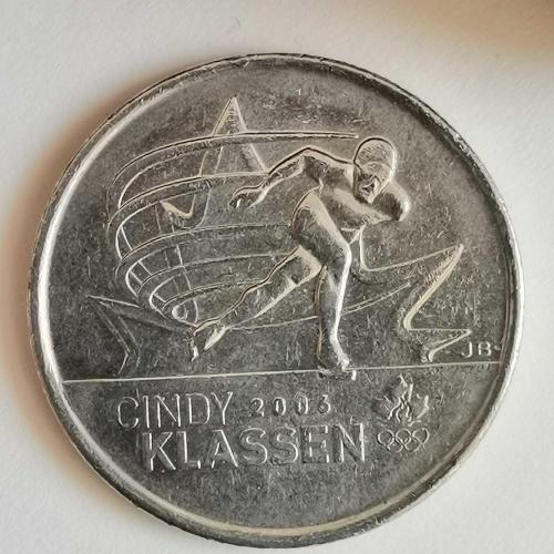 KANADA  2009   25  CENT  HATIRA  Cindy Klassen, Kış Olimpiyatları'nda 6 Kez Madalya Kazandı