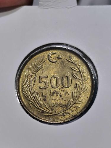 1990 Yılı 500 Lira Çil