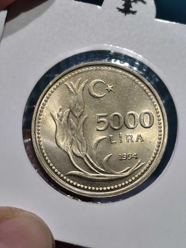 1994 Yılı 5000 Lira Çil