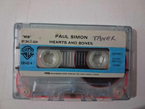 PAUL SIMON Hearts And Bones , KASET ( Kartonetsiz )