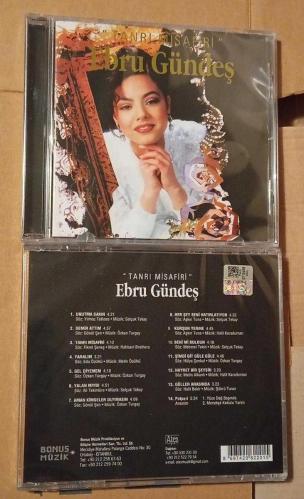 EBRU GÜNDEŞ-ebru gündeş-cd-tanrı misafiri bonus müzik jelatinli-ambalajında sıfır cd