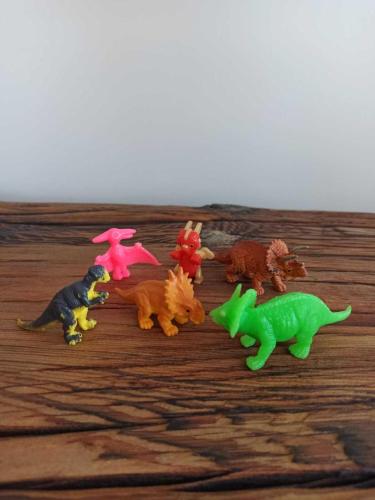 mini dinozor seti 6'lı