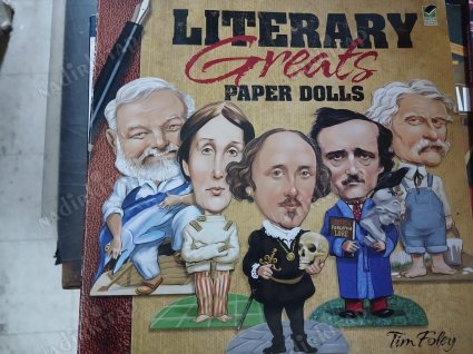 lıterary greats paper dolls