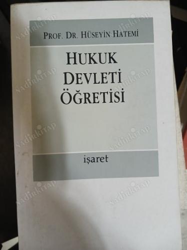 HUKUK DEVLETİ ÖĞRETİSİ