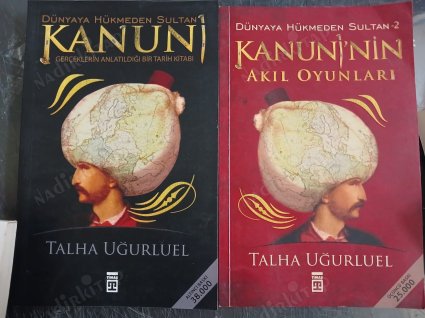 Dünyaya Hükmeden Sultan Kanuni ve Kanuninin Akıl Oyunları CİLT 1 / 2 * 2 Cilt TAKIM SET