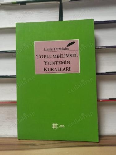TOPLUMBİLİMSEL YÖNTEMİN KURALLARI