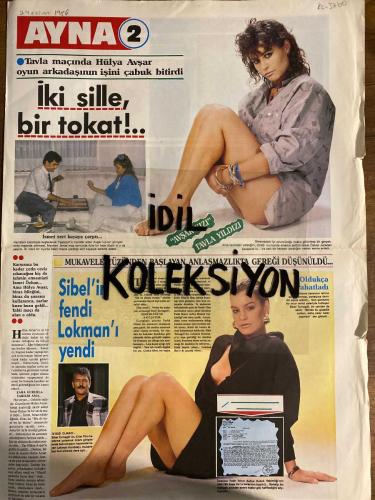 AYNA 2 AKTÜELİTE VE MAGAZİN GAZETESİ - DOĞUM GÜNÜ HEDİYESİ (TURKİSH - NEWSPAPER) - 29 EKİM 1986 - TAM TAKIM 4 SAYFADIR -Hülya Avşar-Neşe Aksoy-Müjde Ar-Suha Kutlu-Meral Zeren-Hayriye Hanım-İsmet Özhan-Sibel Turnagöl-Lokman Kondakçı-Oya Aydoğan-Meral Gökçe-Murat Soydan-Serpil Çakmaklı-Hülya Süer-Mehmet Ali Erbil-Çiğdem Tunç-Burçin Orhon-Salih Güney-Demet Barlas-Meltem Özdemir-Didem Özdemir-Nevzat Ayaz-Selahattin Beyazıt-Ayşe Beyazıt-Rana Pirinçcioğlu-Füsun Karakaşlı-Haldun Güven-Metin Aşık-Cüneyt Konur-Nejat Eczacıbaşı-Bahri Eczacıbaşı-Alev Berk-Filiz Özak-İnci Kıraç-Necla Yazar-Serf Egeli-Oktay Malkoç-Deniz Malkoç-Nilgün Esin-Zeynep Öğüncü-Gül Dürüst-Ekrem Orhon-Dr Adel Zu-Aslı Koral-Semih Koşar-Meral Galer-Turhan Gül-Ahmet Güneş-Lütfü Toker-Alev Esen-Metin Esen-Murat Murathanoğlu-Bilge Seçkin-Safiye Kinc-İnci Ezrah-Birol Saruhan-Ayşe Gönen-Güneş Taner-Feyza Taner-Berat Polat-Selahattin Bey-Ayşe Hanım-Arzu Hanım-Handan Kılıçcı-Sinan Bey-Ela Koşar-Muhittin Yüzak-Sema Zindancıoğlu-Bülent