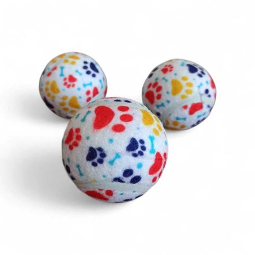 hureggo concept ''pati desenli kedi köpek oyun topu 3'lü paket