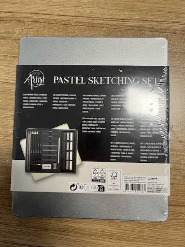 Creative Artist Pastel Sketching Set 30 Parça Ambalajında