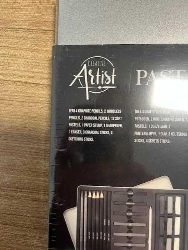 Creative Artist Pastel Sketching Set 30 Parça Ambalajında