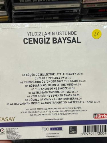 CENGİZ BAYSAL - YILDIZLARIN ÜSTÜNDE CD3153