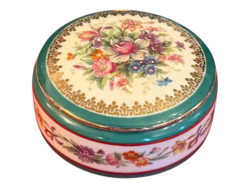 limoges el boyama porselen bonboniyer - 9 cm 4 cm