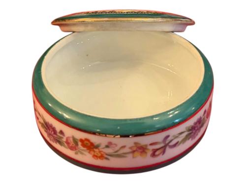 limoges el boyama porselen bonboniyer - 9 cm 4 cm