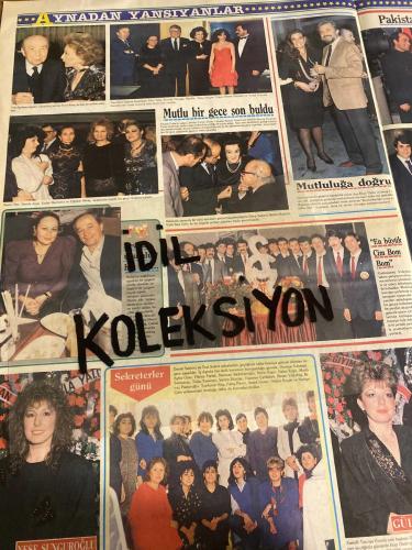 AYNA 2 AKTÜELİTE VE MAGAZİN GAZETESİ - DOĞUM GÜNÜ HEDİYESİ (TURKİSH - NEWSPAPER) - 8 NİSAN 1987 - TAM TAKIM 4 SAYFADIR -Burçin Orhon-Ahu Tuğba-Gökben-Perihan Savaş-Neşe Sunguroğlu-Nilgün Matraş-Gülay Aral-Sakıp Sabancı-Vasfi Rıza Zobu-Cem Ateş-Zeynep Durusel-Mualla Ateş-Feyyaz Tokar-Nimet Durusel-Vedat Durusel-Ayfer Ozan-Fikriye Parlak-Neriman Bedirhanoğlu-Nevin Ergin-Nalan Ergin-Merih Samurçay-Tülay Taraman-Semra Dündar-Yasemin Çelikbilek-Birsen Yıldızbaş-Binay Pastanoğlu-Yurdunar Ateş-Fatoş Plevni-Serpil Güner-Nilüfer Koçak-Nadiye Çam-Firuz Kurbanzade-Deniz Kurbanzade-Behç Önel-Hülya Önel-Tuncay Çakım-Sevil Çakım-Beytullah Naburdalı-Fevziye Naburdalı-Selma Şimşek-Ali Topbaş-Fikret Arıcan-Tarık Purri-Sema Purri-Musaddaq Shah-Samra Shah-Ökkeş Öztemir-Nur Öztemir-Teoman Berker-Mine Berker-Erdem Erman-Ayşe Erman-Sıtkı Koçman-Cihat İrembey-Lütfiye Arıdağ-Azize Koçman-Mefaret Koçman-Gülten İrembey-Ali Koçman-Sıdıka Atalay-Oğuz Atalay-Oryantale döktü…-Vücudu beğeniliyor…-Büyüleyen kadın yok